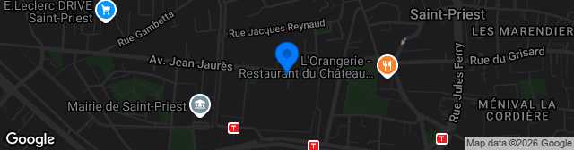 Map showing Stade Jacques Joly