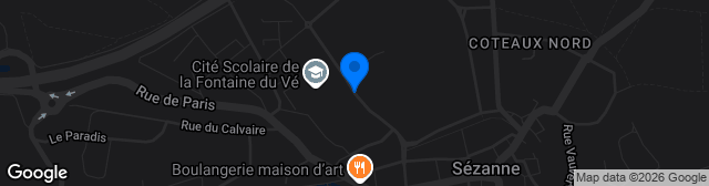 Map showing Terrain Fontaine du Vé