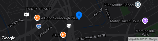Map showing Covenant Health Park
