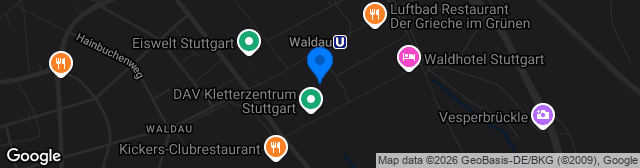 Map showing BZA Waldau