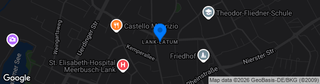 Map showing Rasenplatz Lank