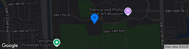 Map showing South Dade Kia Field at Pitbull Stadium