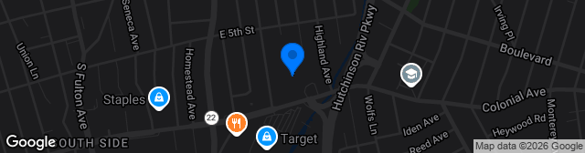 Map showing The Stadium at Memorial Field