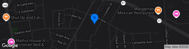Map showing Donovan Catholic High School