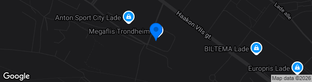 Map showing Phonereparatøren Arena