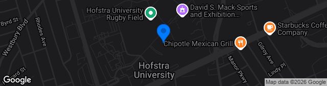 Map showing Hofstra Soccer Stadium