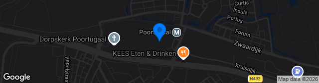 Map showing Sportpark Polder Albrandswaard