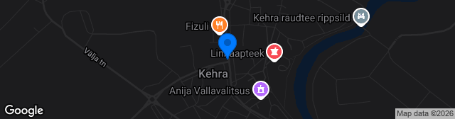 Map showing Kehra Kunstmurustaadion