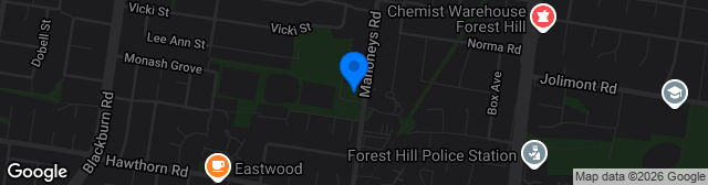 Map showing Mahoneys Reserve