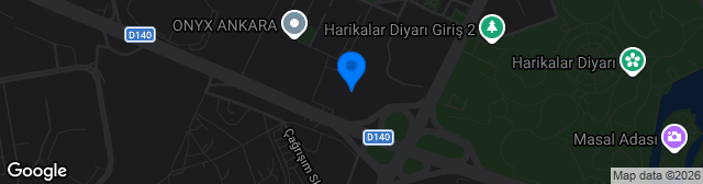 Map showing Sincan Fatih Stadı
