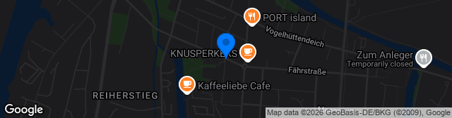 Map showing Rasenplatz Fährstrasse