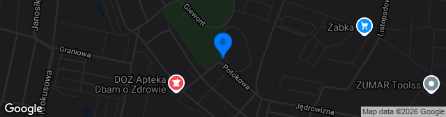 Map showing Stadion MOSiR Łódź