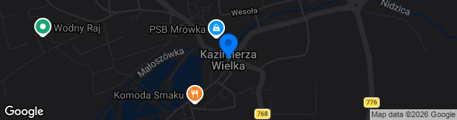 Map showing Stadion Miejski
