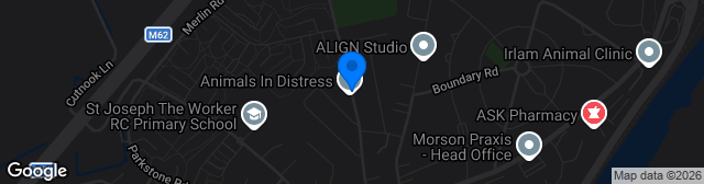 Map showing The Silver Street Stadium