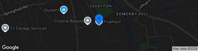 Map showing Fruehauf Stadium