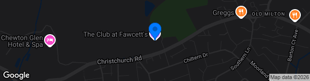 Map showing Fawcetts Field Sports Ground