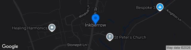 Map showing The Inkberrow Recreation Ground