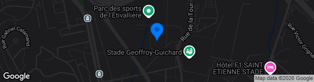 Map showing Stade Salif Keita