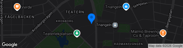 Map showing Malmö IP
