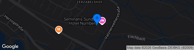 Map showing Sportpark Valznerweiher - Platz 5
