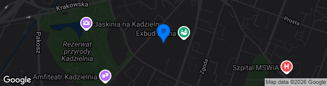 Map showing EXBUD Arena