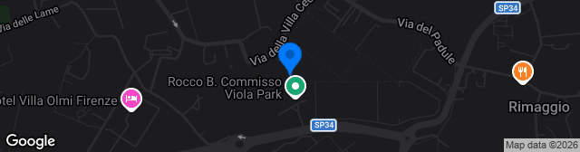 Map showing Stadio Davide Astori