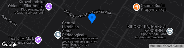 Map showing Stadion Zirka im. Stanislava Berezkina
