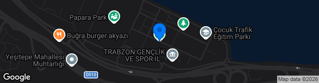 Map showing Ortahisar Yavuz Selim Stadı