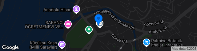 Map showing Anadolu Hisarı Akademi Stadı