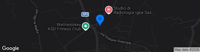 Map showing Stadio Comunale Giovanni Bruccoleri