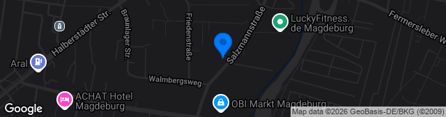 Map showing Heinrich-Germer-Stadion