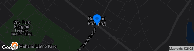 Map showing Stadion Balkanfarma