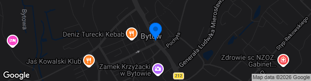 Map showing Stadion MOSiR