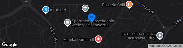 Map showing Stadion Miejski