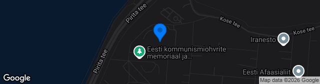 Map showing Maarjamäe Staadion