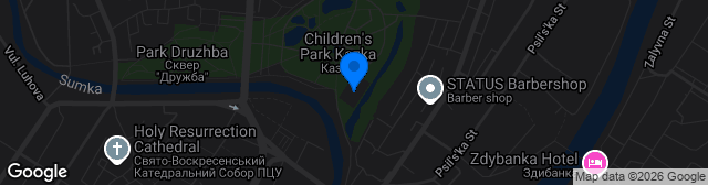 Map showing Stadion Yuvilejnyj