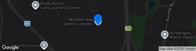 Map showing Moreton Bay Central Sports Complex 1