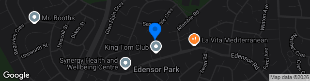 Map showing Sydney United Sports Center