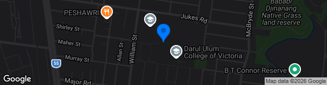 Map showing CB Smith Reserve