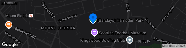 Map showing Hampden Park