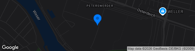 Map showing Weserstadion Platz 11