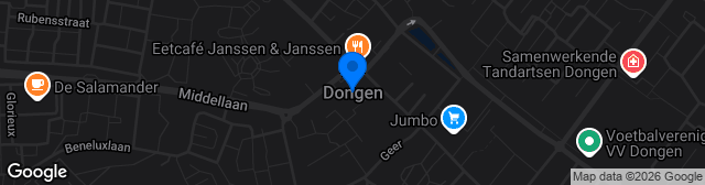 Map showing Sportpark De Biezen