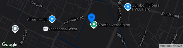 Map showing Sportpark Panhuis (GVVV)