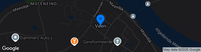Map showing Sportpark De Hanen Weide