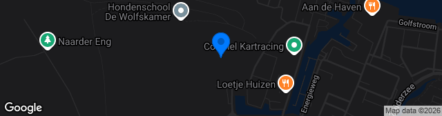Map showing Sportpark De Wolfskamer (SV Huizen)