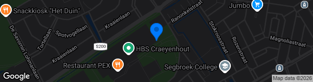 Map showing Sportpark Craeyenhout