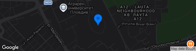 Map showing Stadion Lokomotiv