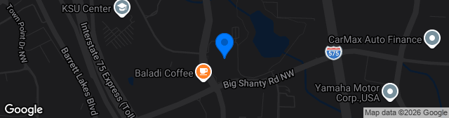 Map showing Fifth Third Bank Stadium