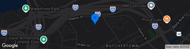Map showing Lynn Family Stadium