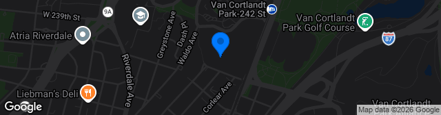 Map showing Gaelic Park